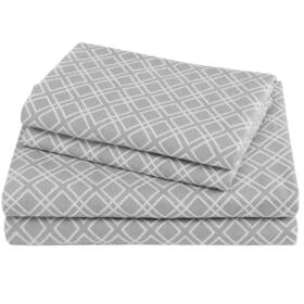 Comfort Spaces 675716987886 Cotton Flannel Breathable Warm Deep Pocket Sheets With Pillow Case Bedding K