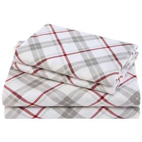 Cs20-0361 Comfort Spaces Cotton Flannel Sheets Queen Size Ultra Soft Sheet Set With 14 Elasti