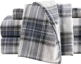 Cs20-1086 Comfort Spaces Cotton Flannel Breathable Warm Deep King Scottish Plaid Blue Cs20-1086 Comfort Spaces Cotton Flannel Breathable Warm Deep King Scottish Plaid Blue