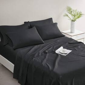 Cs20-1121 Comfort Spaces Microfiber Bed Sheets Set 14 Inch Deep Pocket Resistant All Around Elastic - Ye Cs20-1121 Comfort Spaces Microfiber Bed Sheets Set 14 Inch Deep Pocket Resistant All Around Elastic - Ye
