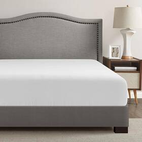 Cs20-1486 Comfort Spaces Coolmax Moisture Wicking Fitted Sheet Only Super Full White Cs20-1486 Comfort Spaces Coolmax Moisture Wicking Fitted Sheet Only Super Full White