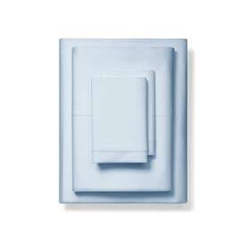 Cc-ss-800tc-king-lightblue Comfortica Classics 800-thread-count 100% Pure Cotton Bed Sheets -4 Pc King Size Light Blue Sheet