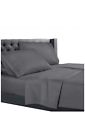 Comin16ju030200 Unbranded Queen Size Bed Sheets Set Gray Bedding Breathable