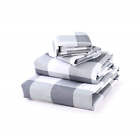 Comin18ju081989 Luxe Bedding Sets Microfiber Full Sheet Set Piece 687925393549