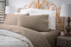 Cominhkr029138 Magnolia Organics Estate Collection Sheet Set Queen Rich Khaki