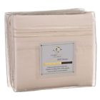 Cominhkr068025 Clara Clark Microfiber Pc Split King Size Cream 700814138509