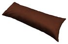 Cominhkr098279 Moonrest Classic Microsuede Body Pillowcase Chocolate