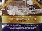 Coolerthan1900tc Size Royal Bambu Queen Collection Softer Egyptian Grey Cotton