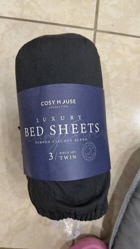 X001ptxw1v Cosy House Collection Bamboo Viscose Blend Twin Sheet Set Black 3 Piece X001ptxw1v Cosy House Collection Bamboo Viscose Blend Twin Sheet Set Black 3 Piece