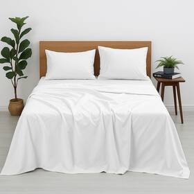8r-z4mb-4ky2 Cottington Lane Olympic Queen Cotton Bed Sheets Set-400 Thread Count Sheets-4 Piece Sheet Set