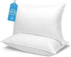 Cd-gp002 Cozsinoor Bed Pillows Queen Size Hotel Quality Set Of 2 - White