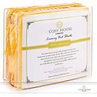 Cozy House Cosy Bed Sheet Set 4 Piece Hypoallergenic Yellow Cal King 684334542858 Cozy House Cosy Bed Sheet Set 4 Piece Hypoallergenic Yellow Cal King 684334542858