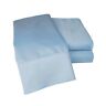 Cr1000flsh Sllb Superior Full Light Blue Cotton Blend Thread Count Sheet