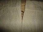 Cream 36 Pinstripe100 King Pair Lauren 20 Ralph Blue Pillowcases Cotton