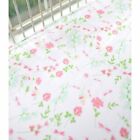 Crsh065 My Baby Sam Spring Floral Crib Sheet By