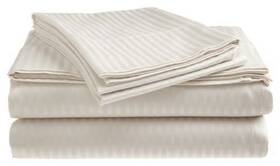 6pcdobby Crystaltowels Luxurious 6-piece Sheet Set 2 Bonus Pillowcases - Dobby Stripe Comfy And Br 6pcdobby Crystaltowels Luxurious 6-piece Sheet Set 2 Bonus Pillowcases - Dobby Stripe Comfy And Br