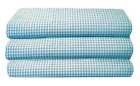 Cs-ts-bg-12 Foundations Cot Sheet Toddler Gingham Pk