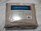 Cs20-0715 Comfort Spaces Copper Infused Bed Sheets Khaki Queen 086569932822