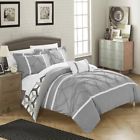 Cs2734-bib-he Chic Home Avee Reversible Bed In Bag Comforter Set