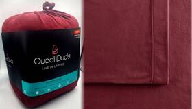 Cuddl Duds 198062928025 Microfleece Sheet Set Dark Red Queen Super Cozy Plush Soft Fleece New Cuddl Duds 198062928025 Microfleece Sheet Set Dark Red Queen Super Cozy Plush Soft Fleece New