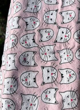 Cuddl Duds 400622602420 Full Size Sheet Set Pink With Cat Faces Made In Turkey Thick And Warm Cuddl Duds 400622602420 Full Size Sheet Set Pink With Cat Faces Made In Turkey Thick And Warm