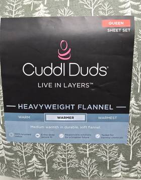 Cuddl Duds 400725009928 Heavyweight Flannel Sheets Set Queen Light Green With White Trees Cuddl Duds 400725009928 Heavyweight Flannel Sheets Set Queen Light Green With White Trees