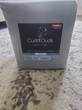Cuddl Duds 400765262147 Heavyweight Flannel Queen 100% Brushed Cotton Sheet Set Grey Heather Cuddl Duds 400765262147 Heavyweight Flannel Queen 100% Brushed Cotton Sheet Set Grey Heather