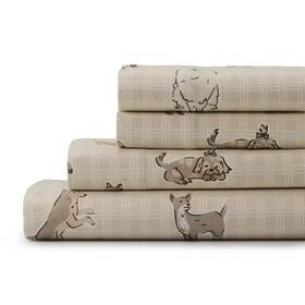 Cuddl Duds 400805051939 Twin Sheet Set Soft And Cozy Warm Plaid Dogs Pug Lab Beagle Shepard New Cuddl Duds 400805051939 Twin Sheet Set Soft And Cozy Warm Plaid Dogs Pug Lab Beagle Shepard New