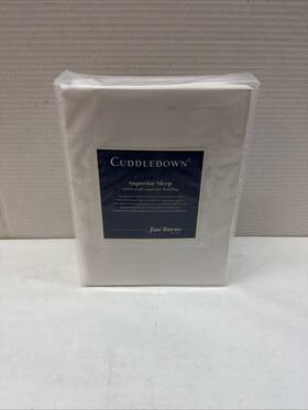 Z5705 Cuddledown 888879028055 77x80 Inch 400tc White Dp Z5705 Cuddledown 888879028055 77x80 Inch 400tc White Dp