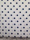 Cynthia Rowley Navy Blue White Large Polka Dot 4pc Full Sheet Set New 0758391905281 Cynthia Rowley Navy Blue White Large Polka Dot 4pc Full Sheet Set New 0758391905281