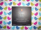 Cynthia Rowley New 3 Piece Twin Microfiber Sheet Set Dorm Apt Multi-color Birds 720189508899
