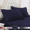 D01v153c Homeideas Piece Bed Sheet Set King Navy Blue 689854192019