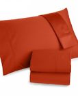Damask Solid Charter Club Jewel Tones 500 Thread Count Standard Pillowcase Pair 636189729571