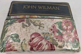 Dan River 028927579461 John Wilman By Rivers 4pc Queen Sheet Set Aleegro New No Iron Percale