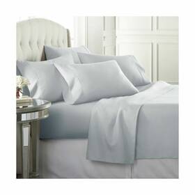 Danjor Linens 735201973234 Twin Size 4-piece Bed Sheet Set - Ice Blue Danjor Linens 735201973234 Twin Size 4-piece Bed Sheet Set - Ice Blue