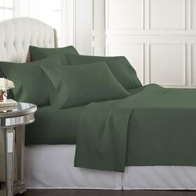 Danjor Linens 860010721902 Bed Sheet Set Queen Size For Hot 08 - Dark Sage