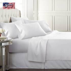 Danjor Linens Lltibsck07 Bed Sheet Set Cal King For Hot Sleepers Hotel Premium Sheets With