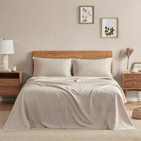 Dapu 643824884007 Pure Linen Sheets Set 100% French From Normandy Breathable And D