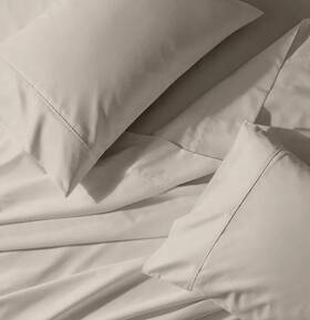 Dawson 840380903948 1000-thread Count King 6-pc. Sheet Set Tan Alpha Cotton Blend Sateen