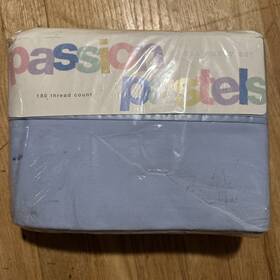 8274-2 Dayton Hudson Passion Pastels Full Sheet Set Yellow 4 Pieces Brand New Sealed