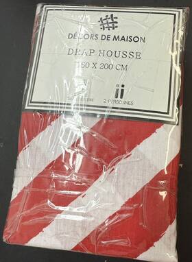 Decors De House 660462775006 Maison Home Drap 160 X 200 Cm King Bedding Fitted Decors De House 660462775006 Maison Home Drap 160 X 200 Cm King Bedding Fitted