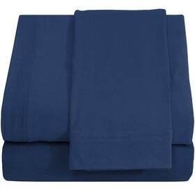 Destiny Crescent Bedding 683828939006 Hospital Twin Extra Long 100% Cotton Jersey Sheet Set - Soft And Comfy By C