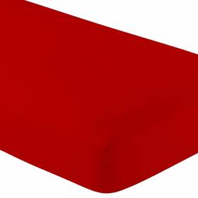 Destiny Crescent Bedding 711091851128 Twin Extra Long Red Fitted Sheet Only - Soft And Comfy 100% Cotton- By