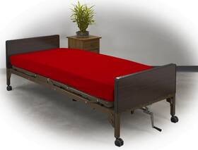 Destiny Crescent Bedding 711091852620 Fitted Hospital Bed Sheet Twin Extra-long 36 Inch X80 X10 Xl Red Destiny Crescent Bedding 711091852620 Fitted Hospital Bed Sheet Twin Extra-long 36 Inch X80 X10 Xl Red