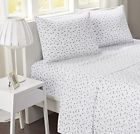 Dh8291986333288 Ovs Piece Girls Silver Grey Stars Sheet Full 8291986333288