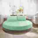 Diameter14 Svocan 4 Pc.egyptian Cotton American Round Bedsheet Set Sagegreen 92 Pocket Diameter14 Svocan 4 Pc.egyptian Cotton American Round Bedsheet Set Sagegreen 92 Pocket