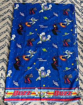 8501420 Disney Home Buzz Lightyear Twin Flat And Fitted Sheet Set Toy Story Bed