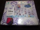 Disney New Frozen Elsa Anna 100 Cotton Purple White Flannel Sheet Set Full 400991175150