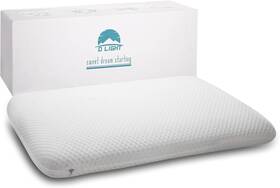 Dlight Bd 632111223759 Ultra Slim 2.7 Inch Stomach Sleeping Gel Infused Standard White