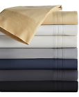S249 Donna Flat King Collection510 Karan Couont Thread Sheet Black